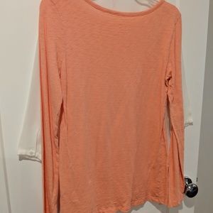 J Crew boat neck long sleeve T